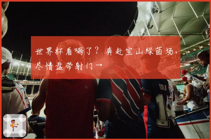 世界杯看嗨了?奔赴宝山绿茵场,尽情盘带射门→